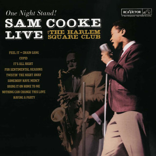Sam Cooke - Live at Harlem Square Club LP — front cover