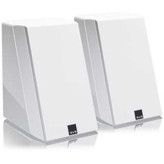 SVS Ultra Evolution Elevation Speaker - Piano Gloss White (Pair) — hero view