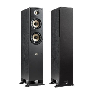 Polk Audio Signature Elite ES50 Floorstanding Speakers Black (Pair) — hero view