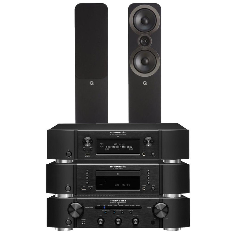 Marantz PM6007, CD6007, NA6006 and Q Acoustics Q3050i Bundle