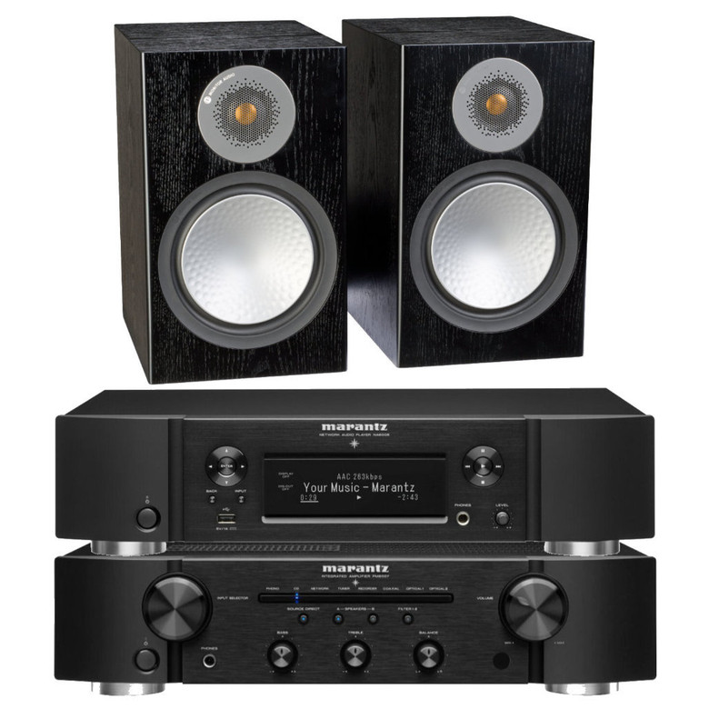 Marantz PM6007, NA6006 and Monitor Audio Silver 6G 100 Bundle