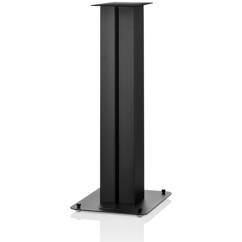 Bowers & Wilkins STAV24 S2 Speaker Stands Black (Pair) — angled view