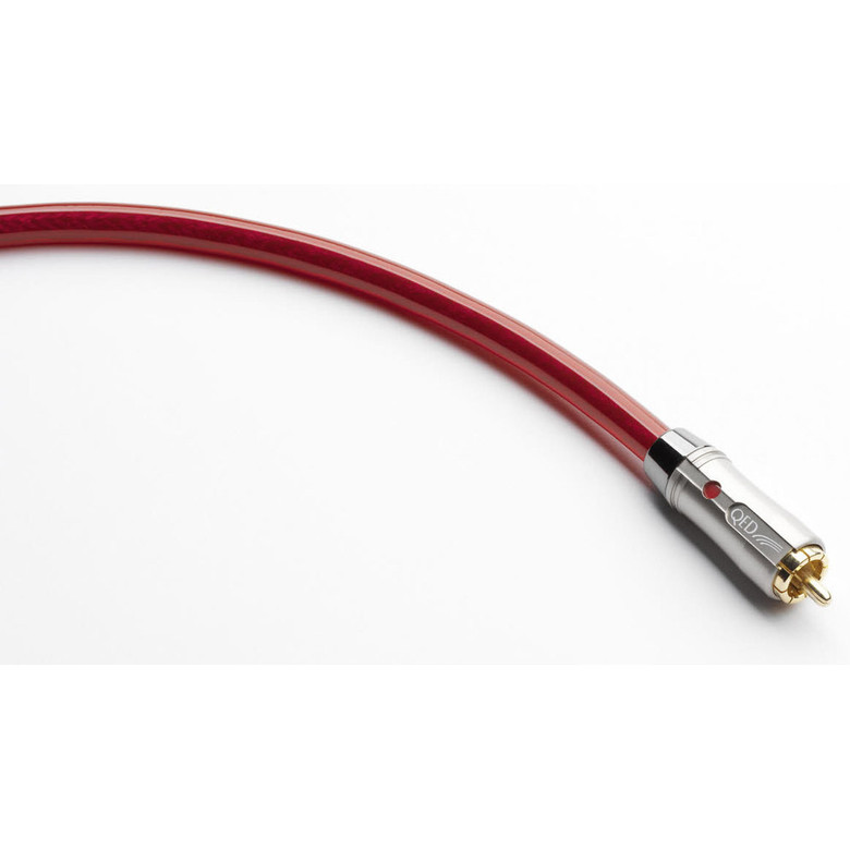 QED Reference Audio Interconnect (1m Pair) — connector close-up