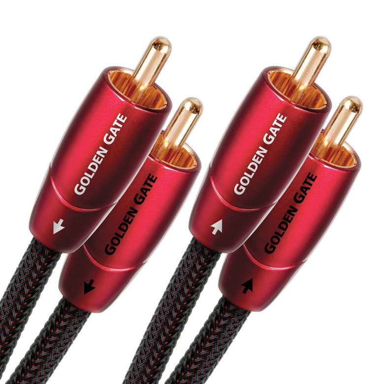 AudioQuest Golden Gate Stereo RCA-RCA Cable - 5m Pair