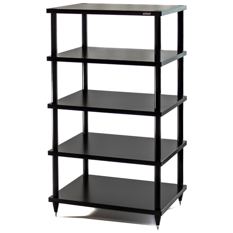 Solid Steel S2-5 Hi-Fi Rack (Black)