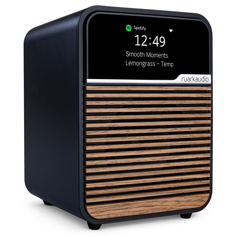 Ruark R1S Smart Radio Charcoal — hero view