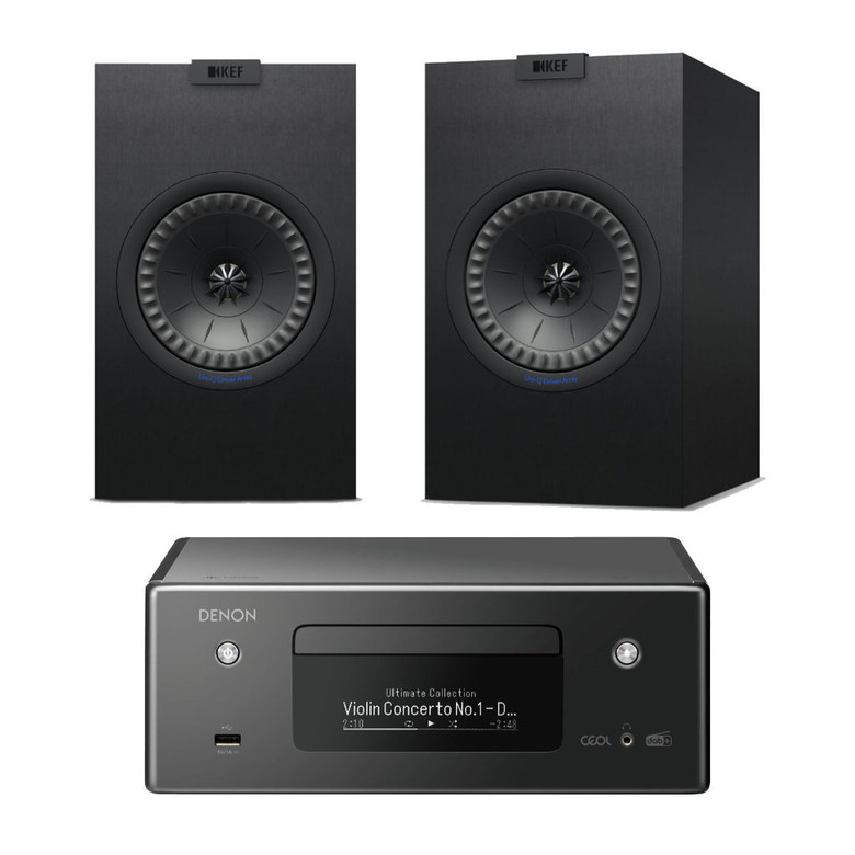 Denon CEOL RCDN11 and KEF Q150 Bundle