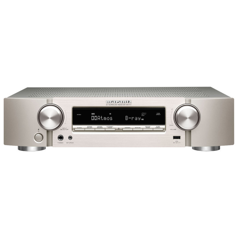Marantz NR1711 7.2 8K AV Receiver - Silver Gold