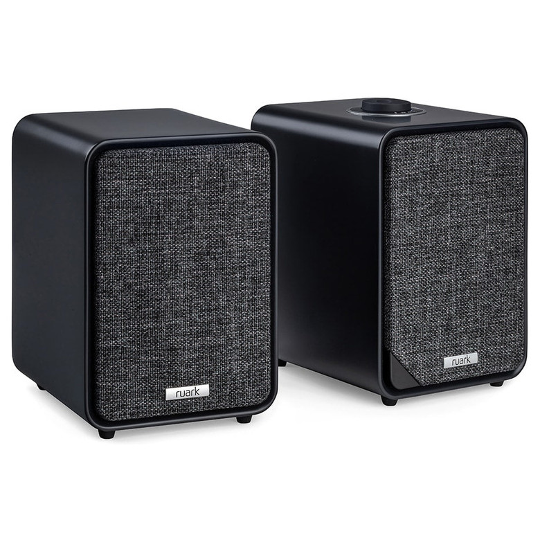 Ruark MR1 Mk3 Active Bluetooth Speakers Charcoal (Pair) — hero view