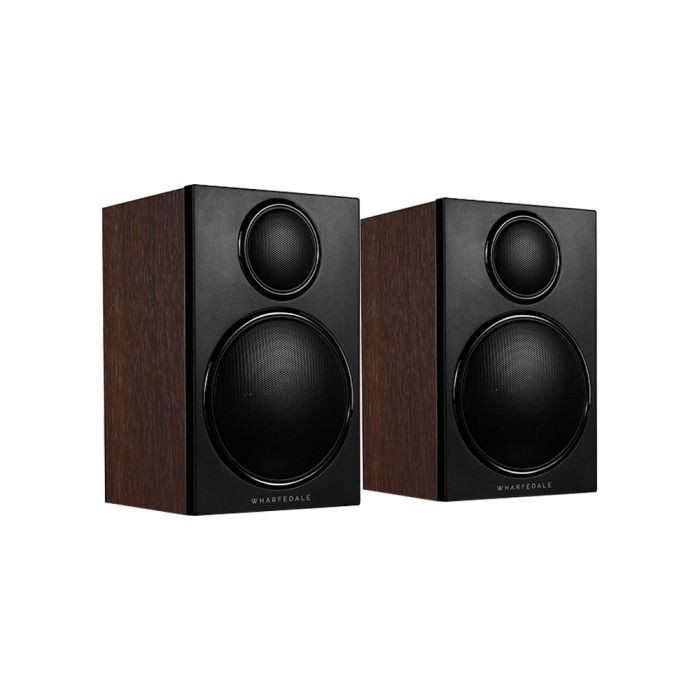 Wharfedale DX-3 Bookshelf Speakers Walnut (Pair) — hero view