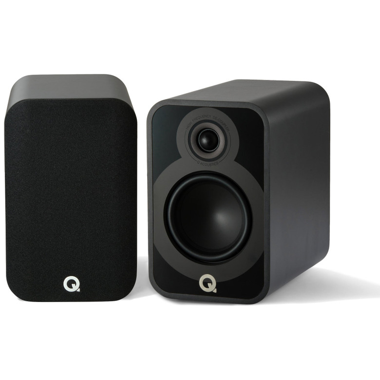 Q Acoustics 5020 Bookshelf Speakers Black (Pair)