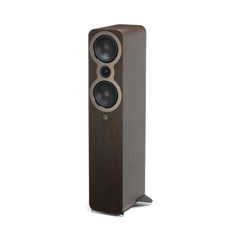 Q Acoustics 3050C Floorstanding Speakers - Walnut