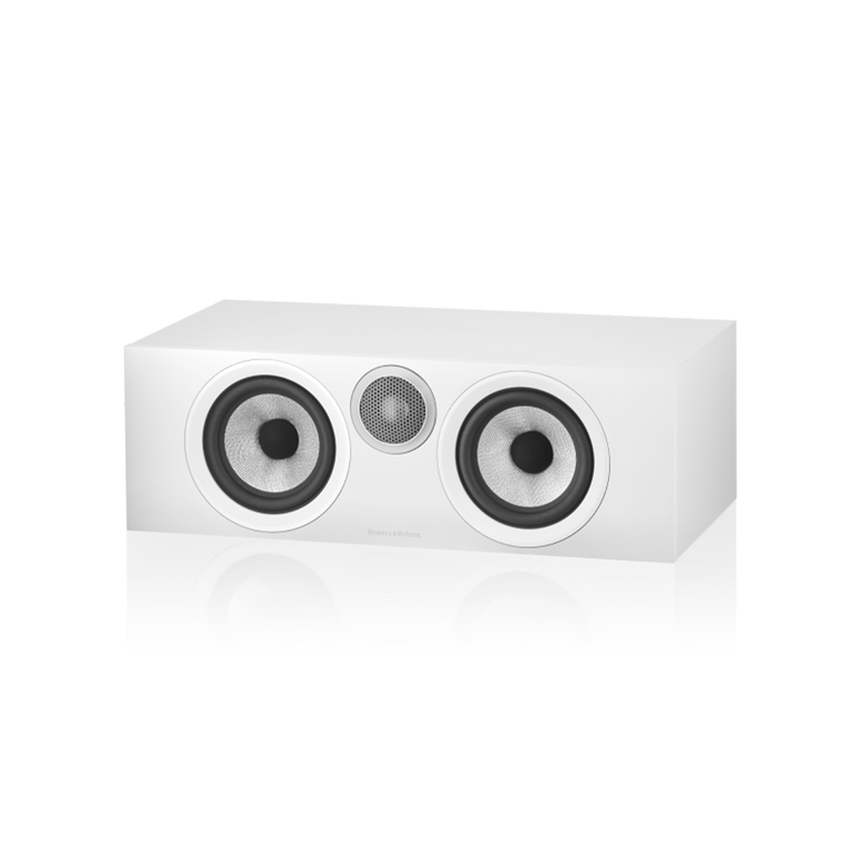 Bowers & Wilkins HTM6 S3 Centre Speaker White - Front
