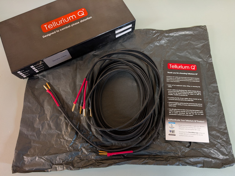 Tellurium Q Black II Speaker Cables