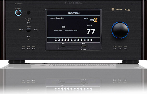Rotel RAP-1580 AV Receiver Black