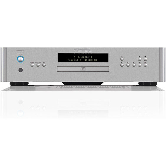 Rotel RCD-1572 CD Player Silver — front view