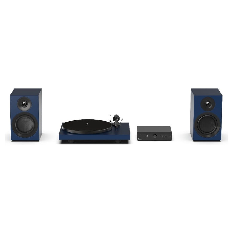 Pro-Ject Colourful Audio System E Steel Blue Satin