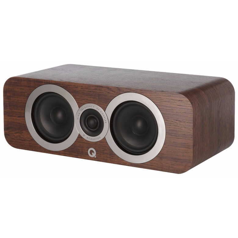 Q Acoustics 3090Ci Centre Speaker Walnut — hero view