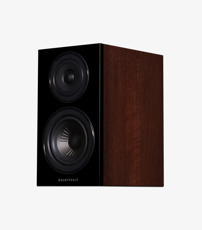 Wharfedale Diamond 12.1 Bookshelf Speakers Walnut (Pair) — hero view