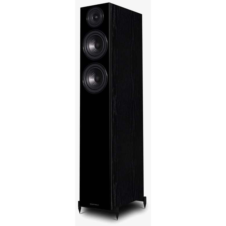 Wharfedale Diamond 12.4 Floorstanding Speakers Black (Pair)