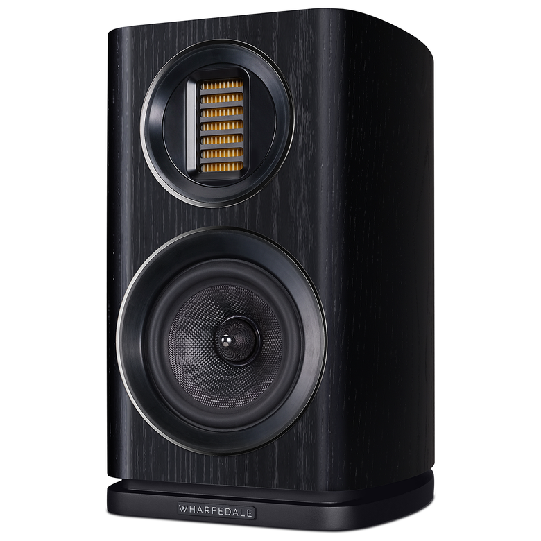 Wharfedale Evo 4.1 Bookshelf Speakers Black (Pair) — hero view