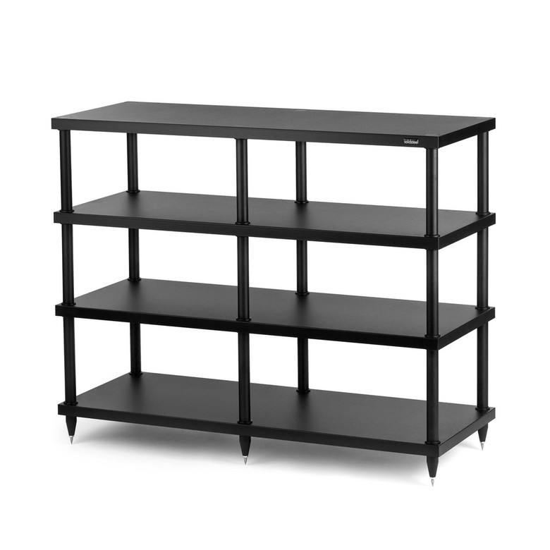 Solid Steel S4-4 Hi-Fi Rack (Black)