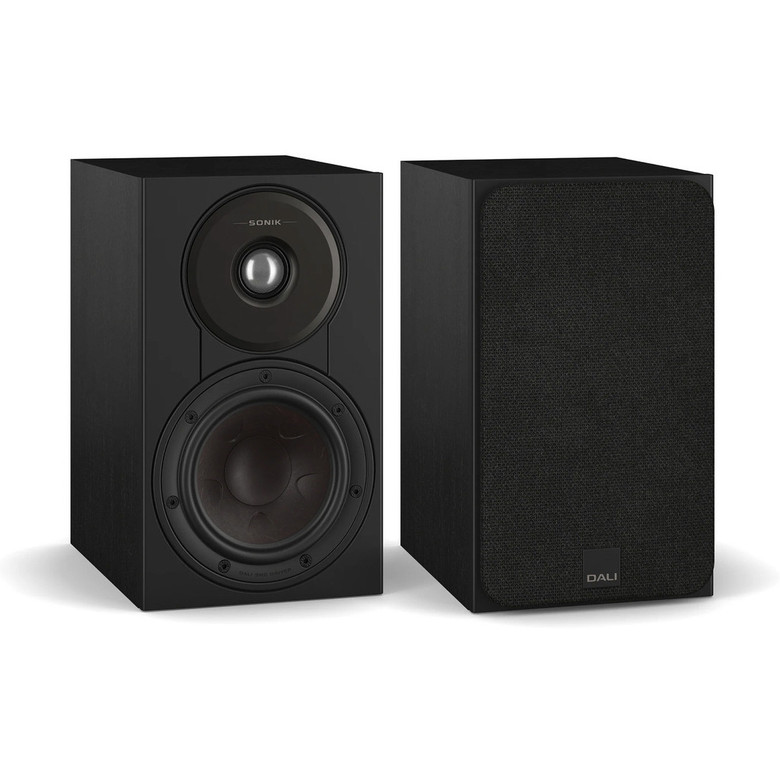 DALI Sonik 1 Bookshelf Speakers Black Ash (Pair) — hero view (pair)