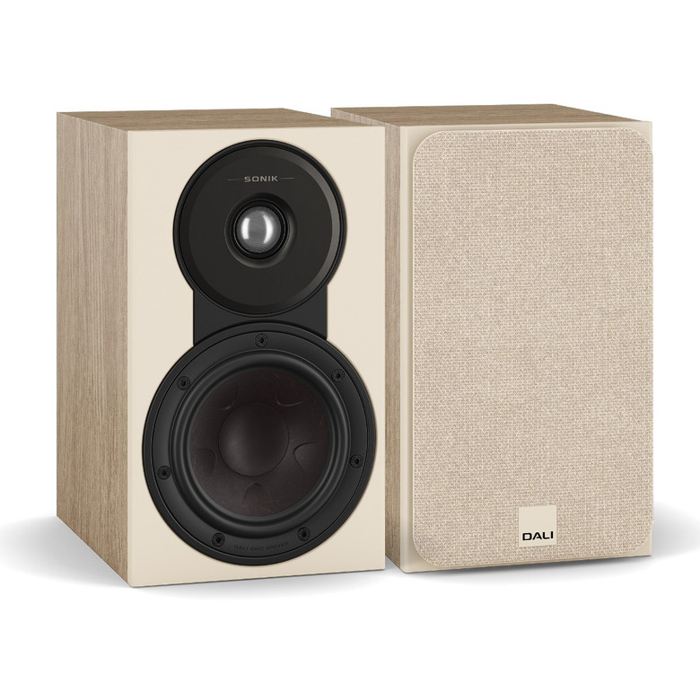 DALI Sonik 1 Bookshelf Speakers Natural Oak (Pair)