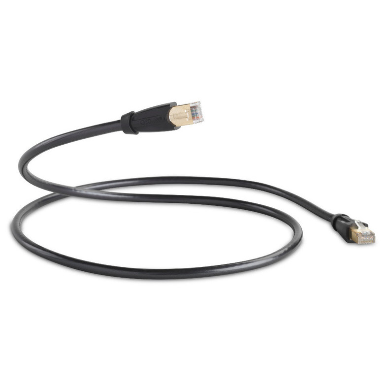 QED Performance Ethernet Cable Graphite (1.5m) — hero view