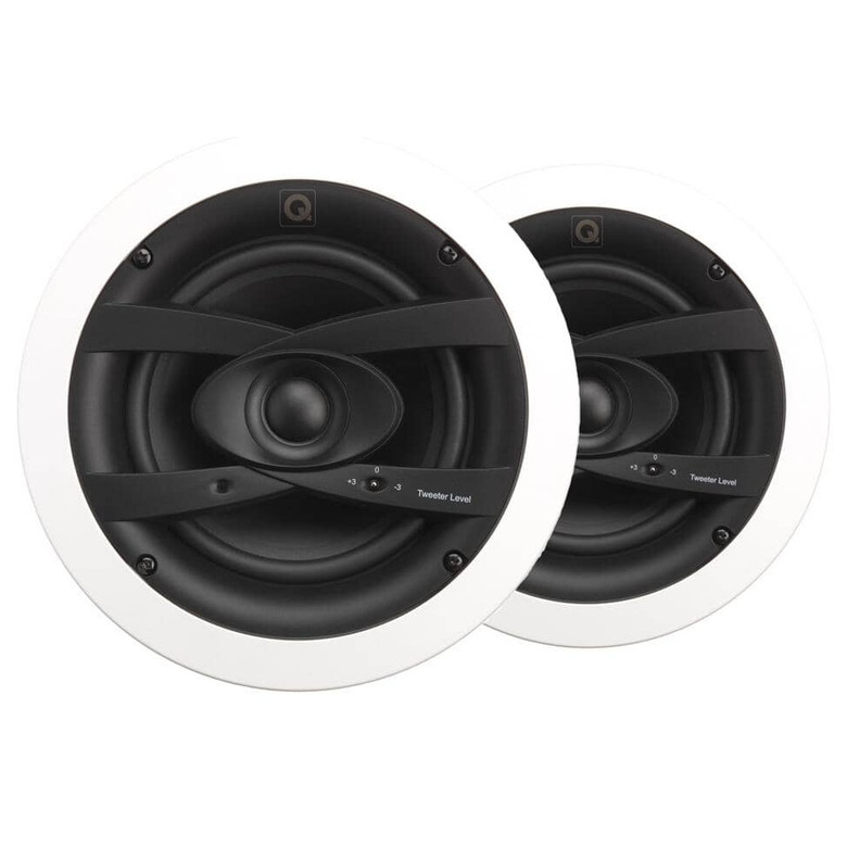 Q Acoustics Qi 65Cw Weatherproof In-Ceiling Speaker (Pair) — front view