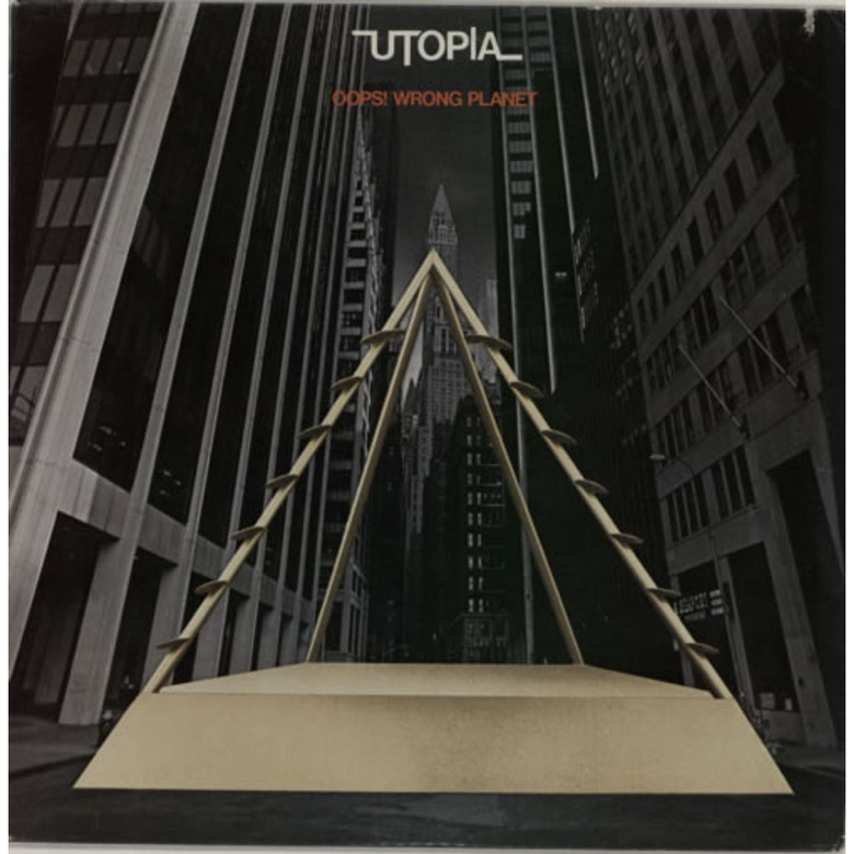 Utopia - Oops! Wrong Planet LP - front cover