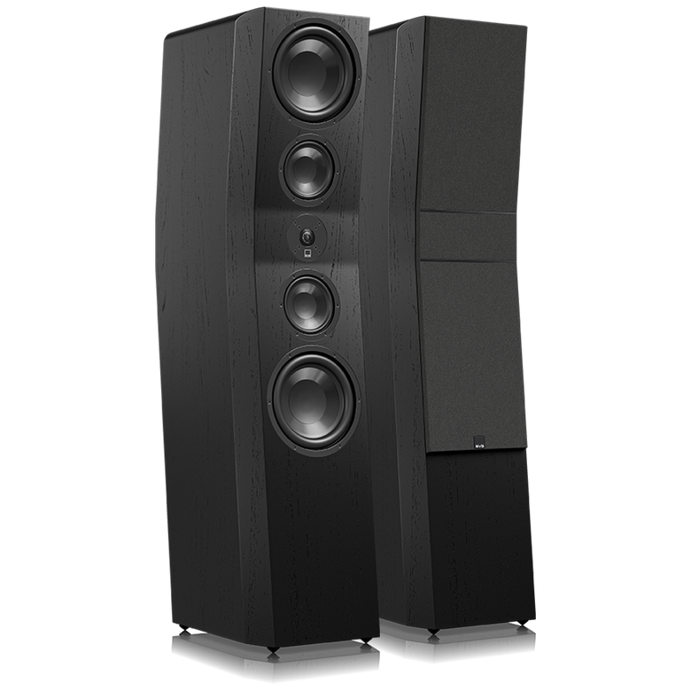 SVS Ultra Evolution Pinnacle Speaker - Black Ash (Pair) — hero view (pair)
