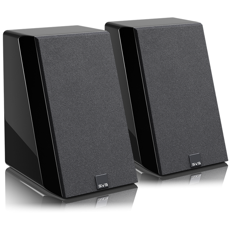 SVS Ultra Evolution Elevation Speaker - Piano Gloss Black (Pair) — hero view