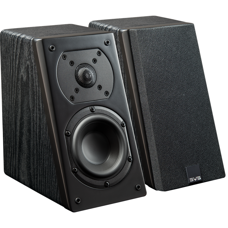 SVS Prime Elevation Speaker - Black Ash (Pair) — hero view