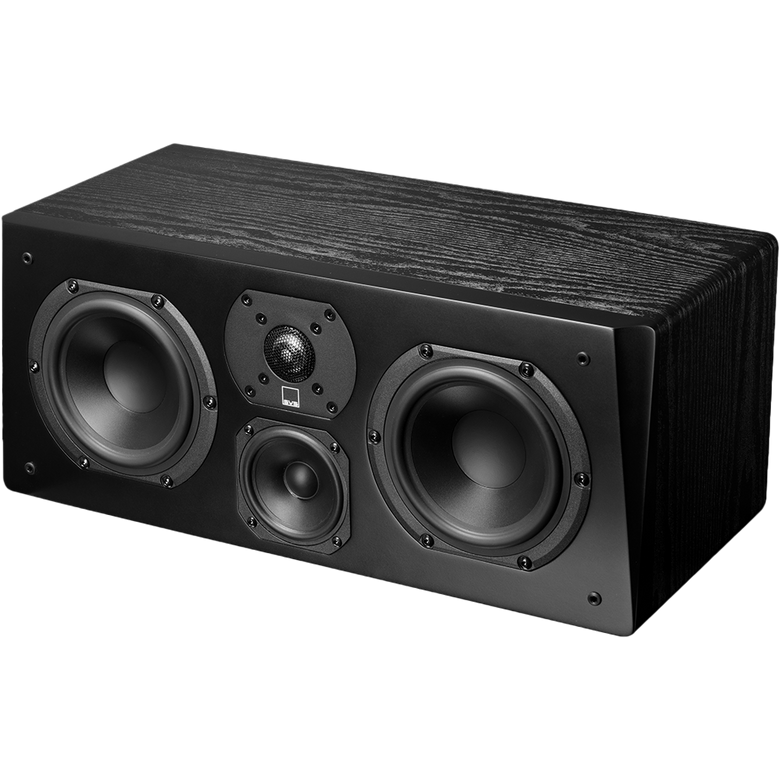SVS Prime Centre Speaker Black Ash - front view