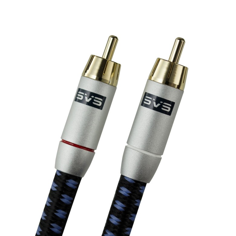 SVS SoundPath RCA Audio Interconnect Cable — connector pair
