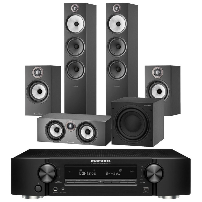 Marantz NR1711 and Bowers & Wilkins 603 S2 AV Bundle