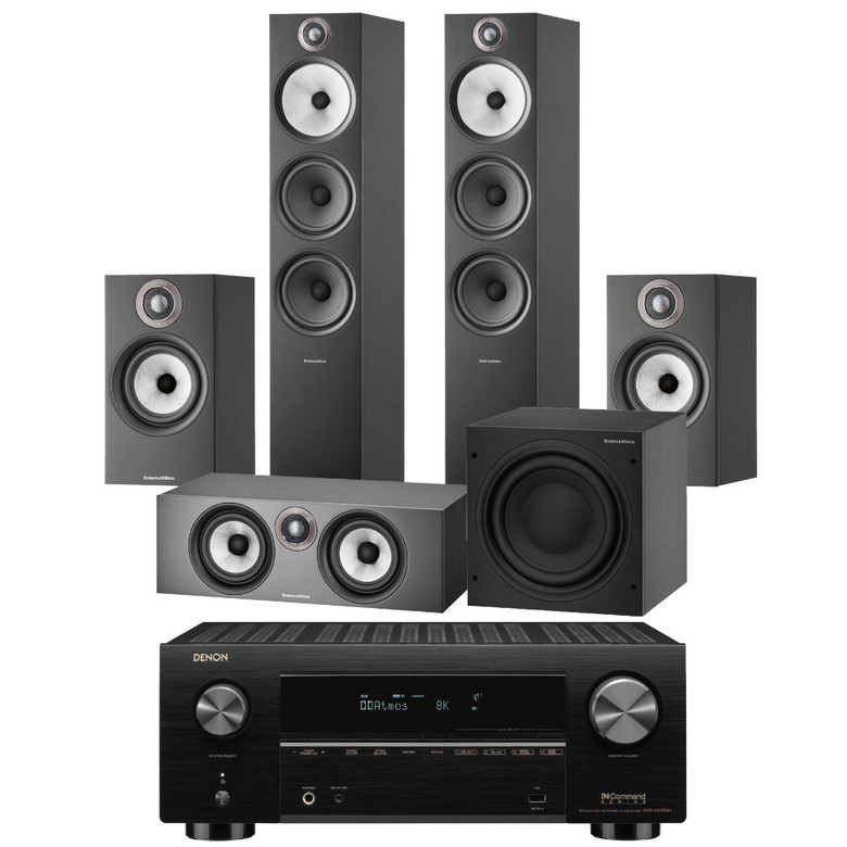 Denon AVC-X3700H and Bowers & Wilkins 603 S2 AV