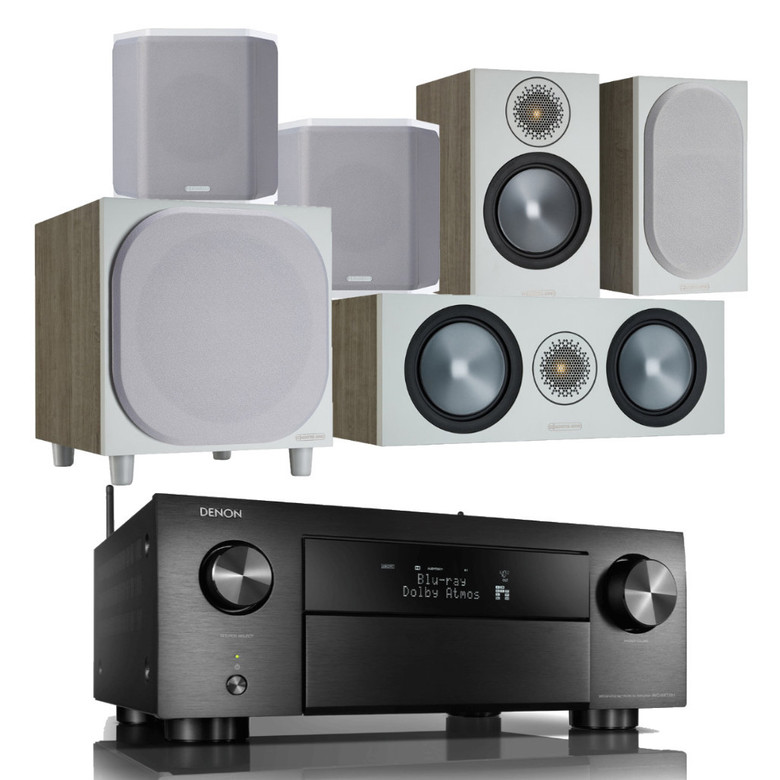 Denon AVC-X4700H and Monitor Audio Bronze 50 AV Bundle