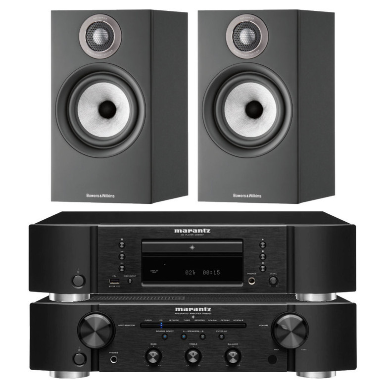 Marantz PM6007, CD6007 and Bowers & Wilkins 607 S2 Bundle