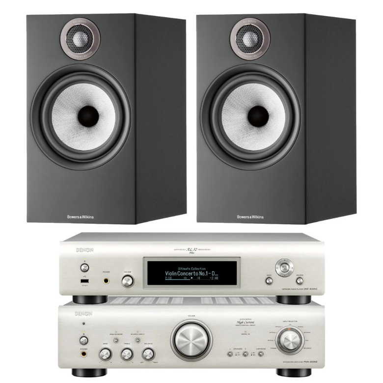 Denon PMA-800NE, DNP-800NE and Bowers & Wilkins 606 S2 Bundle