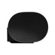 Sonos Arc Soundbar Black — end-on grille view