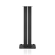 Bowers & Wilkins STAV24 S2 Speaker Stands Black (Pair) — front view