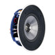 KEF Ci200RR-THX in-ceiling speaker side angle showing Uni-Q driver and crossover network