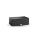 DALI Oberon Vokal Centre Speaker Black Ash — front view (grille on)