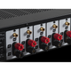 Emotiva BasX A6 Six-Channel Power Amplifier — rear panel close-up