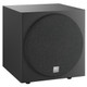 DALI SUB E-9F Active Subwoofer Black Satin — front view (grille on)