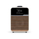 Ruark R1S Smart Radio Light Cream — front view with aerial