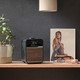 Ruark R1S Smart Radio Charcoal — lifestyle (shelf)