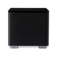 REL Acoustics HT/1205 MKII Subwoofer Black — front view (grille on)